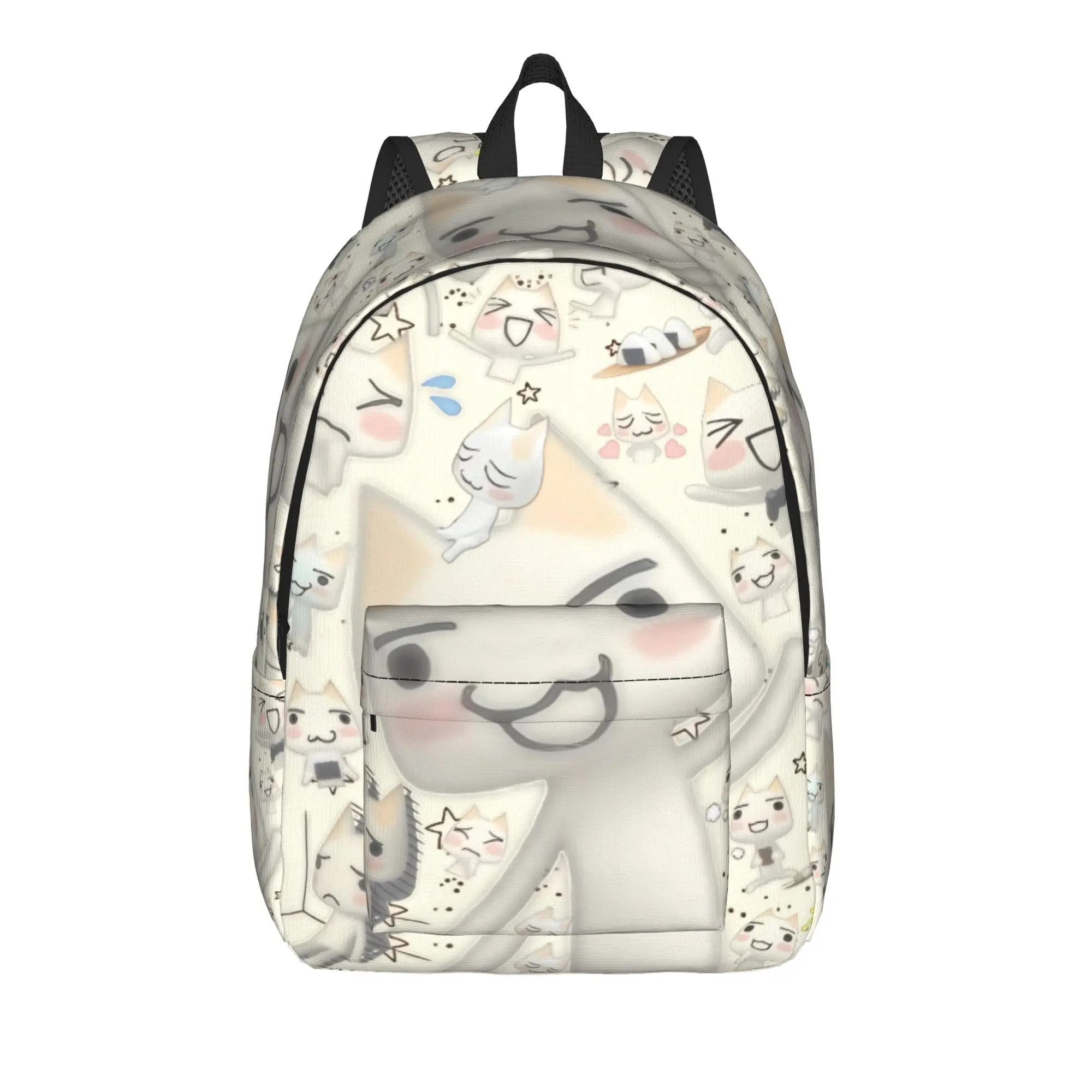 Inoue Toro Backpack Cute Cat Trekking Backpacks Student Unisex High Quality Lightweight High School Bags Kawaii Rucksack