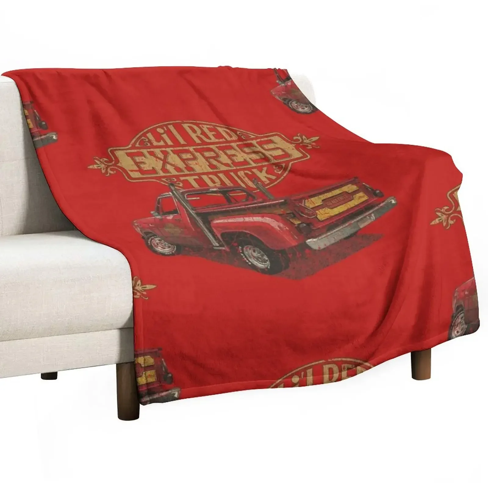 

Lil' Red Express 1978 Throw Blanket Heavy Warm Blankets