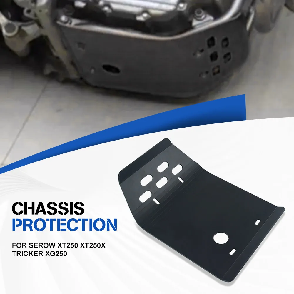 

XT XG 250 Motorcycle Engine Base Chassis Spoiler Guard Cover Skid Plate Protector For YAMAHA Serow XT250 XT250X Tricker XG250