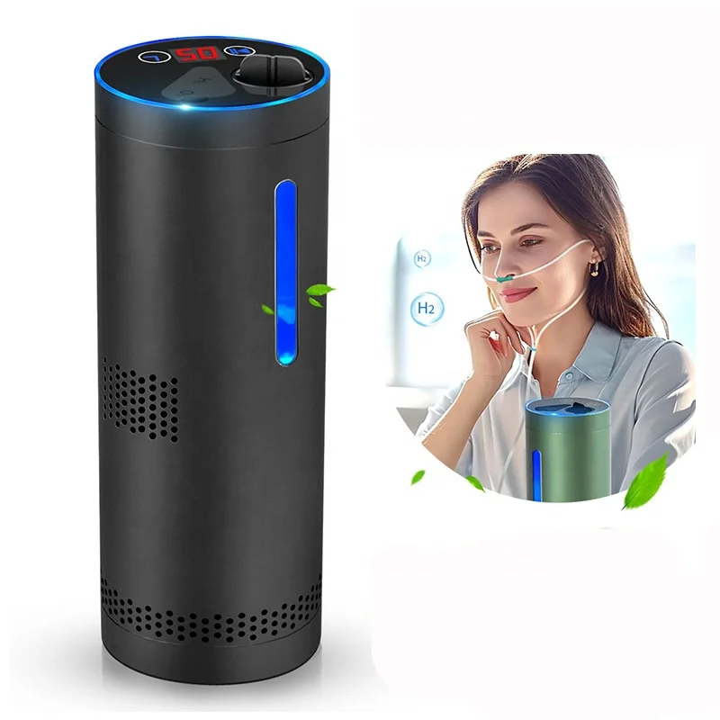 

Portable MINI 120ml/min Hydrogen and Oxygen Breathing Inhalation Machine Hydrogen Gas Inhaler Generator