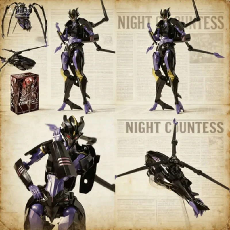 

Special Offer Toys Transformation APC Jack Black Widow Three-Change Spir Spirit Helicopter for Kids In Stock Now