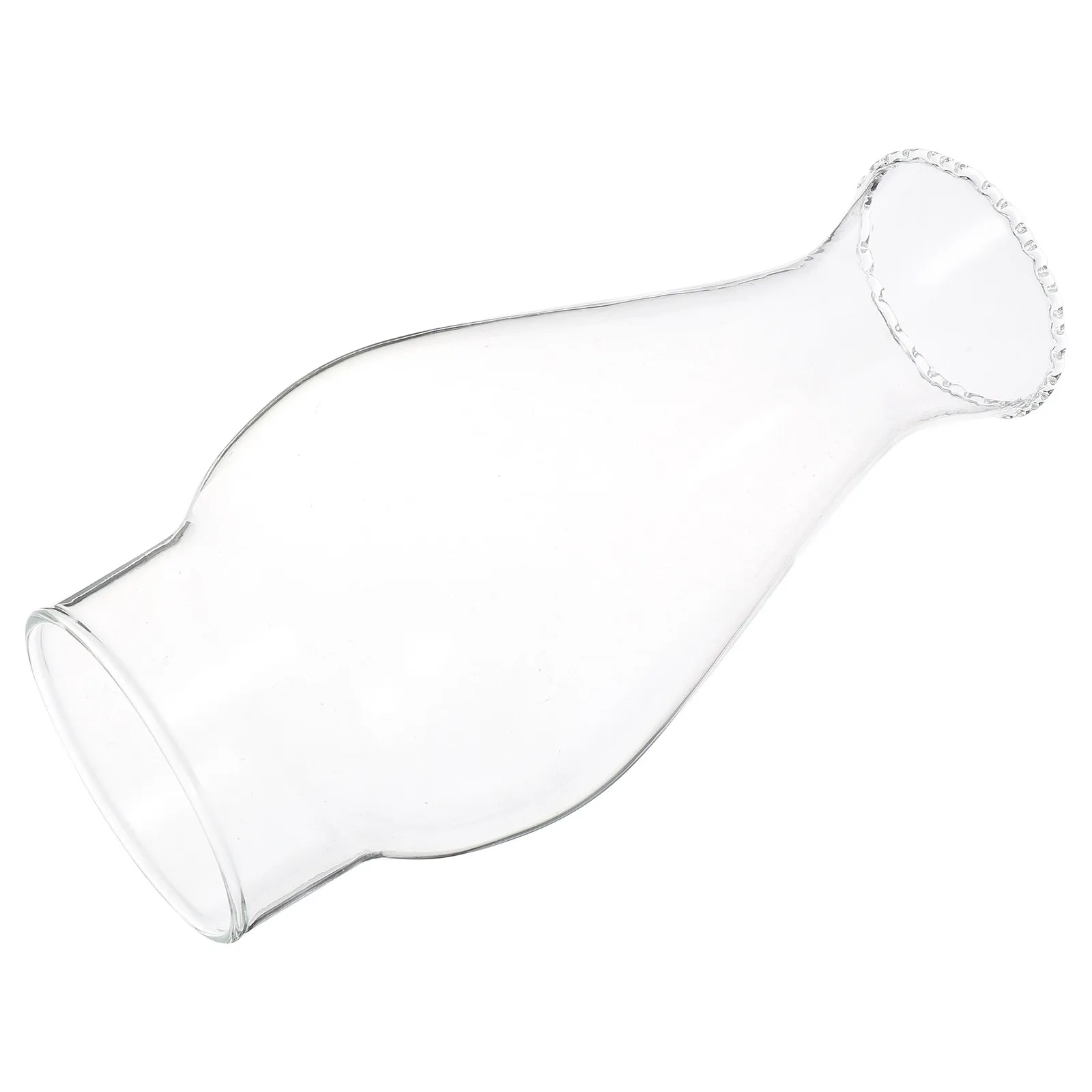 

Glass Craft Lamp Shade Retro Style Oil Lamp Chimney DIY Windproof Light Cover Artistic Glass Light Cover