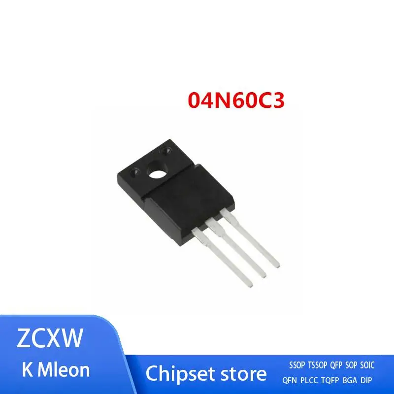50PCS/LOT   04N60C3 SPA04N60C3 TO-220F