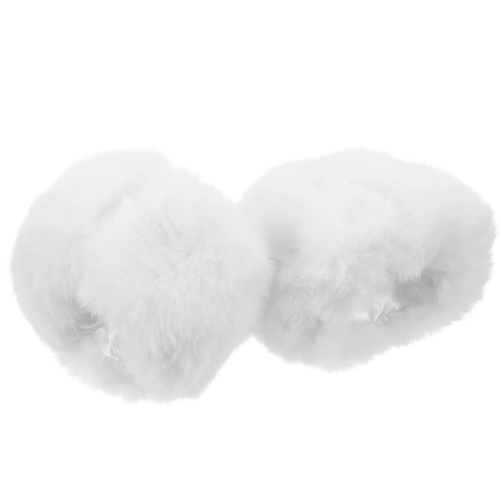

1Pair Winter Wrist Cuffs Women Faux Soft Arm Warmers Warm Wristbands Cozy Arm Covers Cold Weather Use Wrist Cuffs