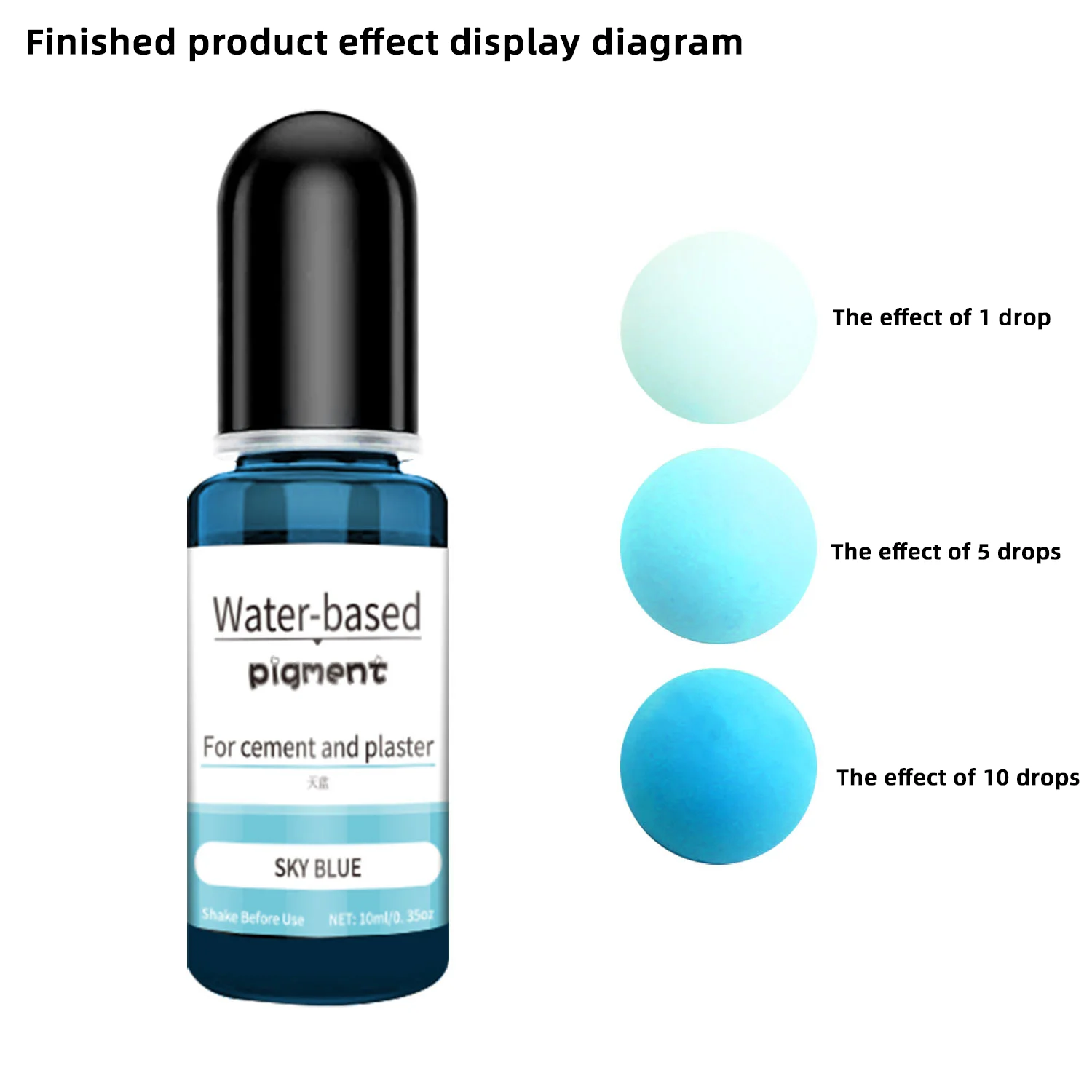 Gipscement Wateroplosbare Kleur Bijpassende Handgemaakte Diy Speciale Kleur Pigment Zonder Het Verzenden Van Gips, Alleen Pigment