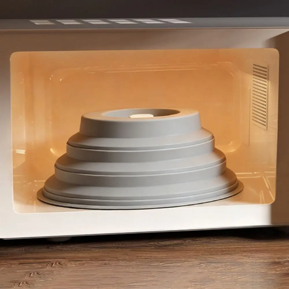 Silicone Magnetic Microwave Splatter Cover Splash-proof Folding Microwave Splash Guard Cold/Heat Resistance
