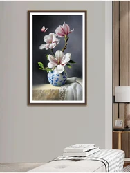 Magnolia fiori punto croce kit ricamo fai da te casa pittura decorativa alla moda 11ct 9CT ricamo stampato artigianato