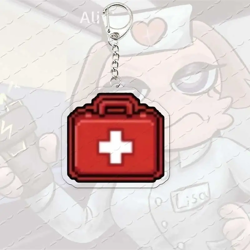 Popular Video Game Animal Hospital Keychain Animal Hospital Charm Keychain for Accessorie Bag Game Fans Gift