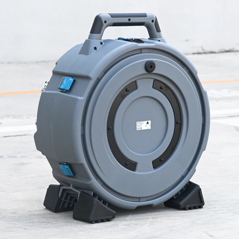 K9-204 Pipe Cleaning Auger Machine 21.3m Flexible Shaft 3 Chain Beaters Snake Pipe Cleaning Machine