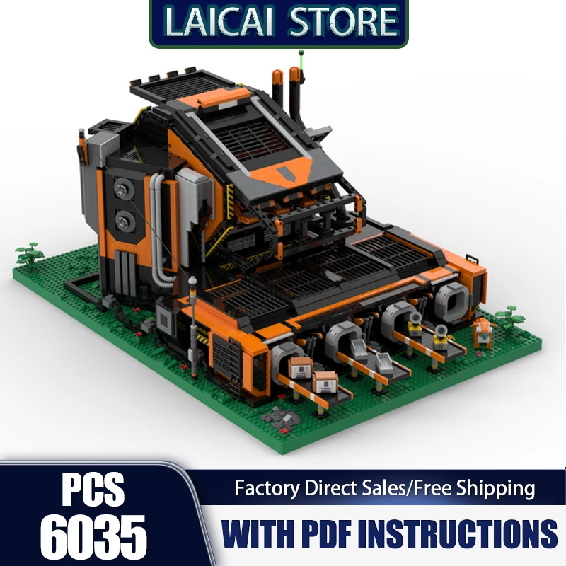 

Modular City Building Moc Building Bricks Packaging Machine Model Technology Modular Blocks Gifts Christma Toy DIY Sets Assembly