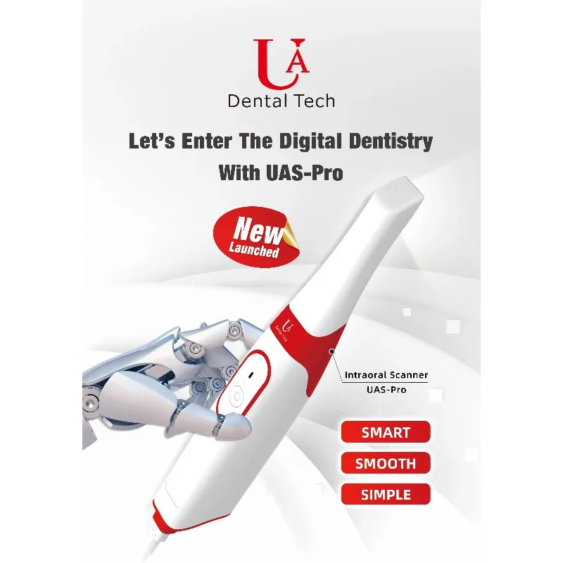 Hot Selling Lab Equipment 3D Real Color Imaging Intraoral Scanner With Free Software Factory Price