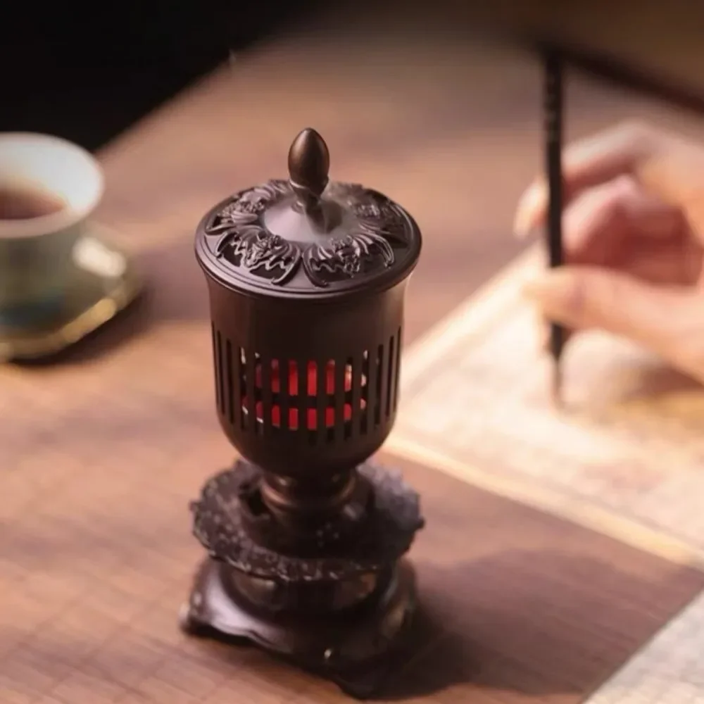 Scented incense burner - Chinese style high-end incense burner recommended gift friends beautiful and high-end decorative item 5