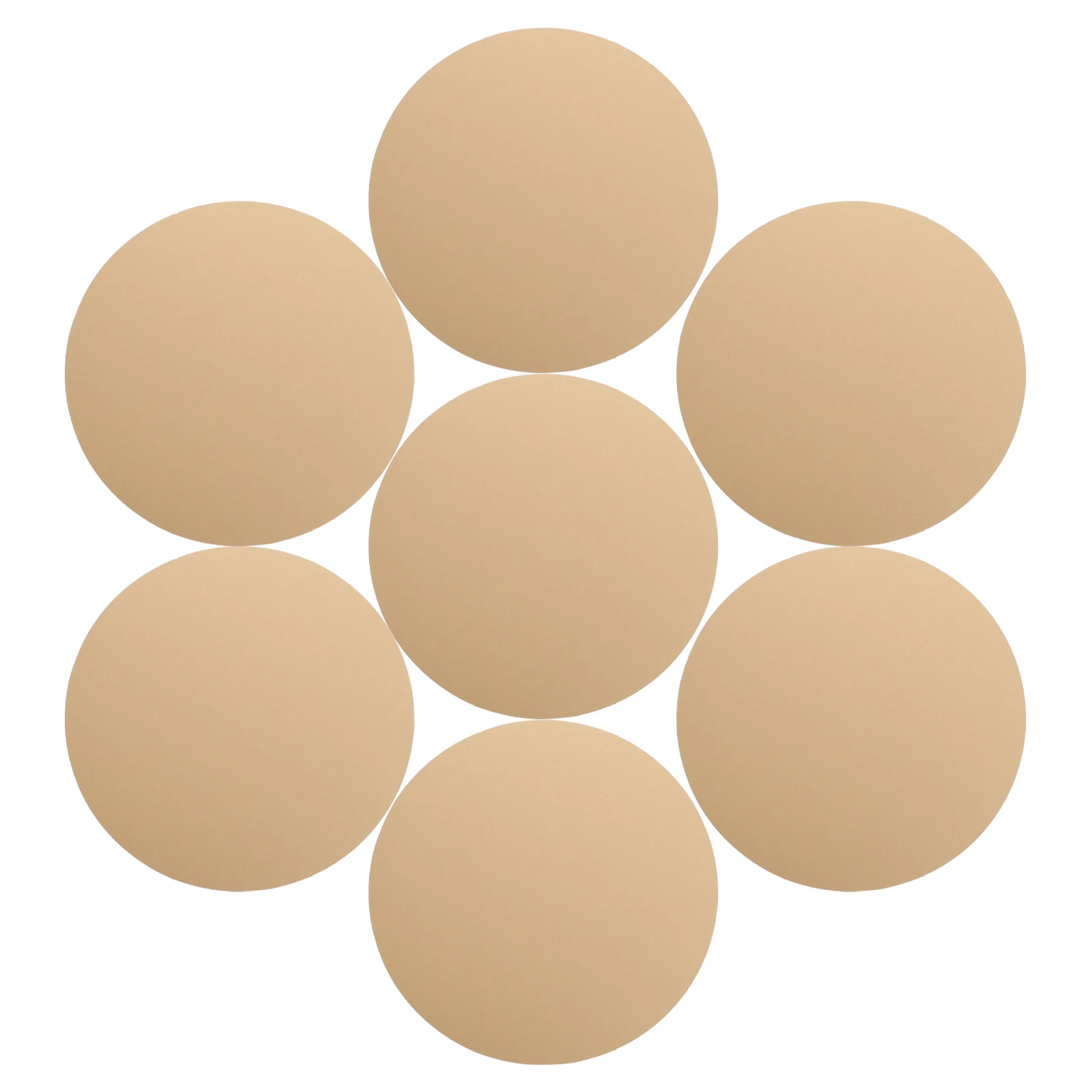 

50Pcs Round Drawing Cardboard Thick Art Paper Suitable for Painting Writing Craft Mandala Design Lightweight Portable DIY