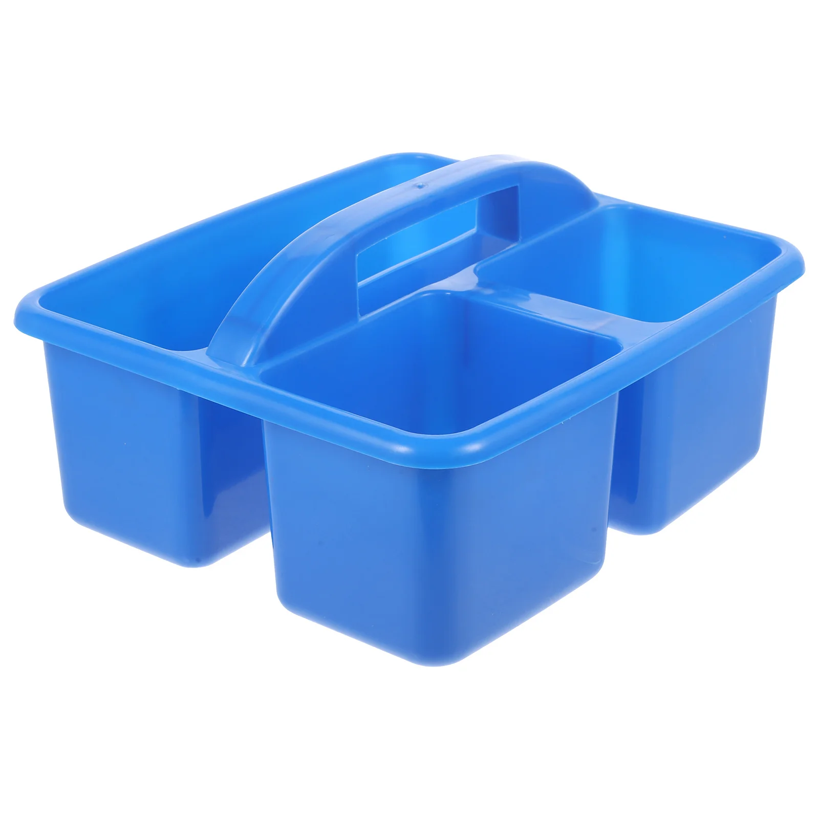 Handheld Multicolor Art Supply Organizer Storage Basket for Classroom Student Desk Painting Pen Container Portable Stationery