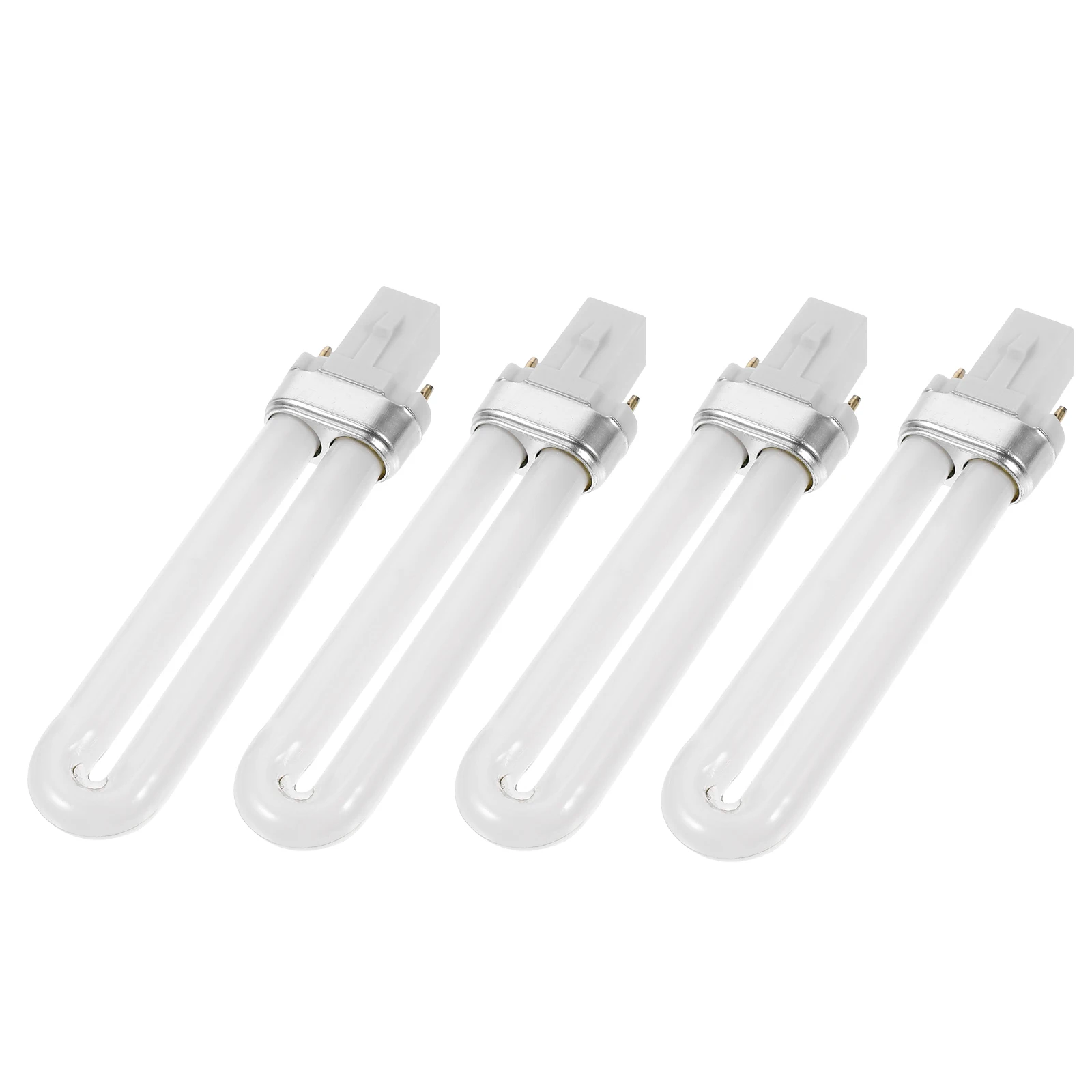 

4pcs 12W Tube For Gel Curing Light Replacement Fast Drying Manicure Art Lamp 2640 Hours Uv Led Nail Polish Light Nail Gel Lamp