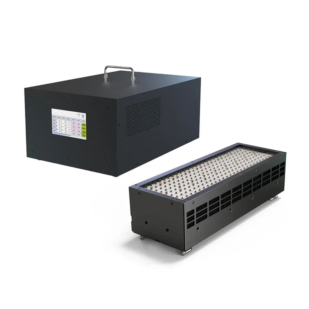 2025UV Curing for Adhesive Curing 300*100mm Large Area System 900W 365NM 395NM 405NM