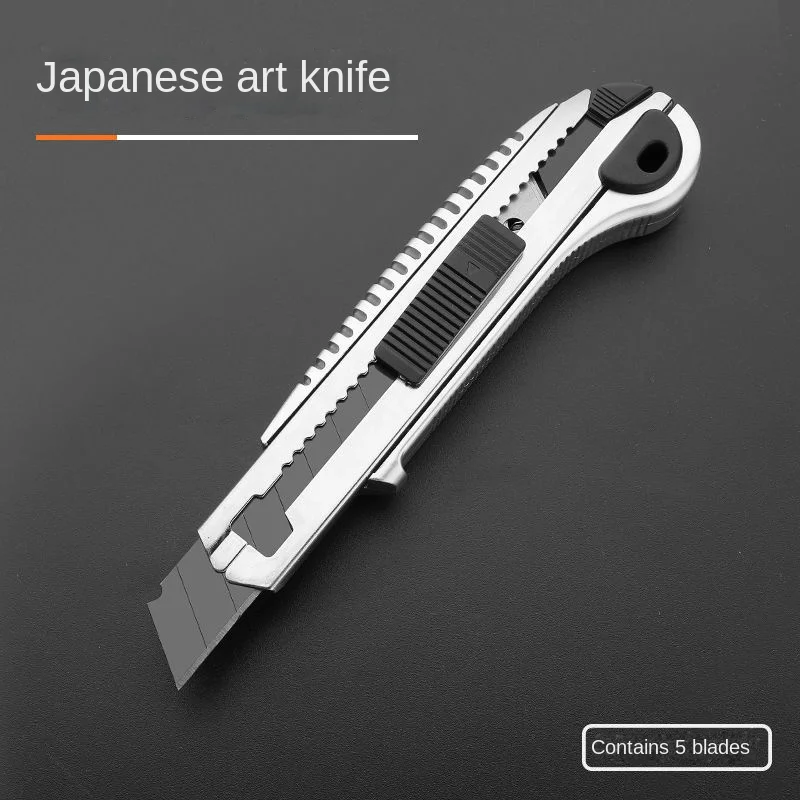 Utility Knife Paper Cutter New Youpin High Carbon Steel Art Gold Metal Blade Self-Locking Design Sharp Angle