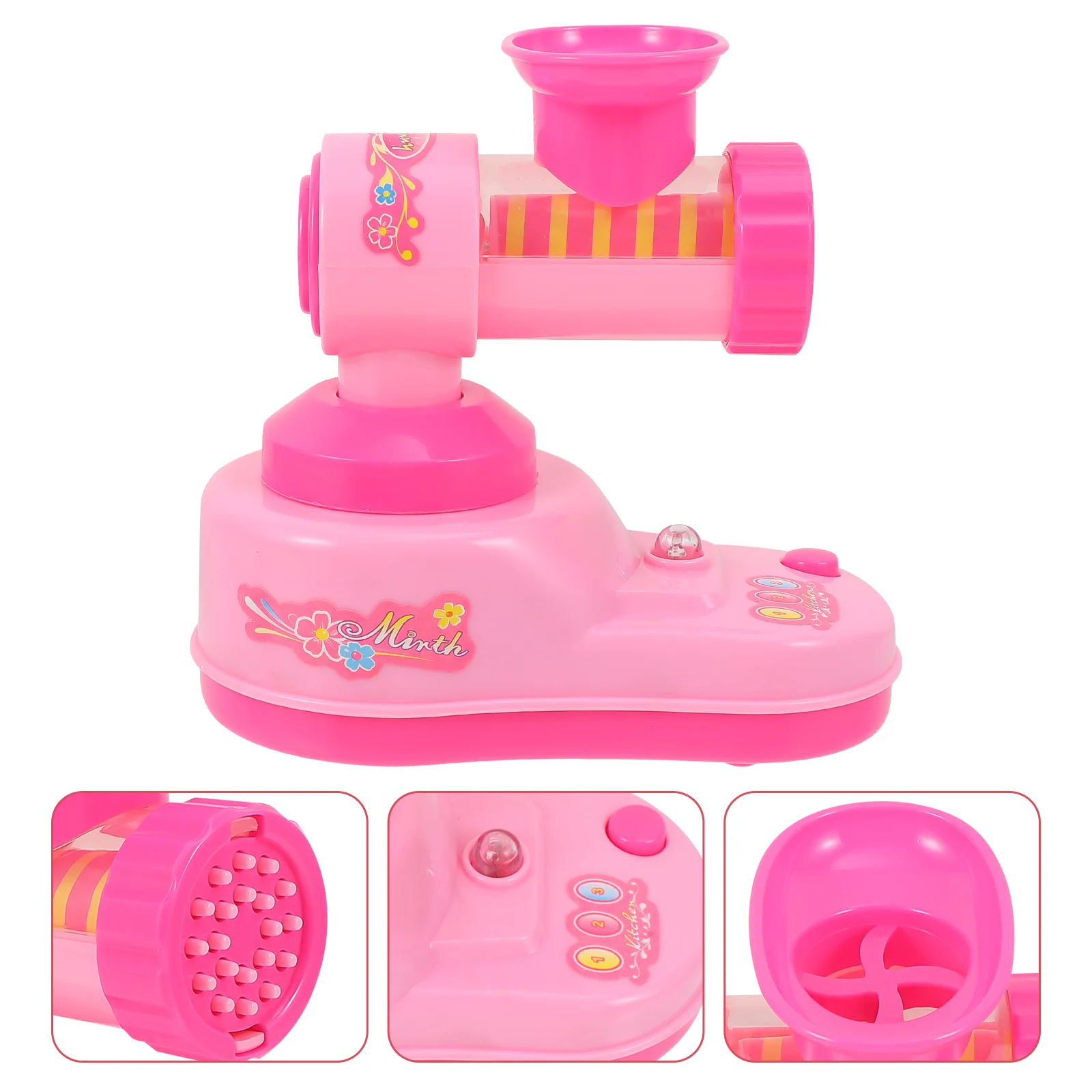 

Simulation Meat Grinder Kids Playfully Toy Education Children’s Toys Decorate Cooking Role-playing Plastic Kid's House Girl