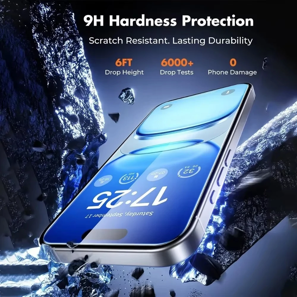 2-1Pcs Tempered Glass Screen Protector For Xiaomi Poco X7 X8 Pro Max F8 Pro Ultra F7 F6 X6 X5 X3 M7 M6 Plus 5G M5S C75 C85 C65 view 3