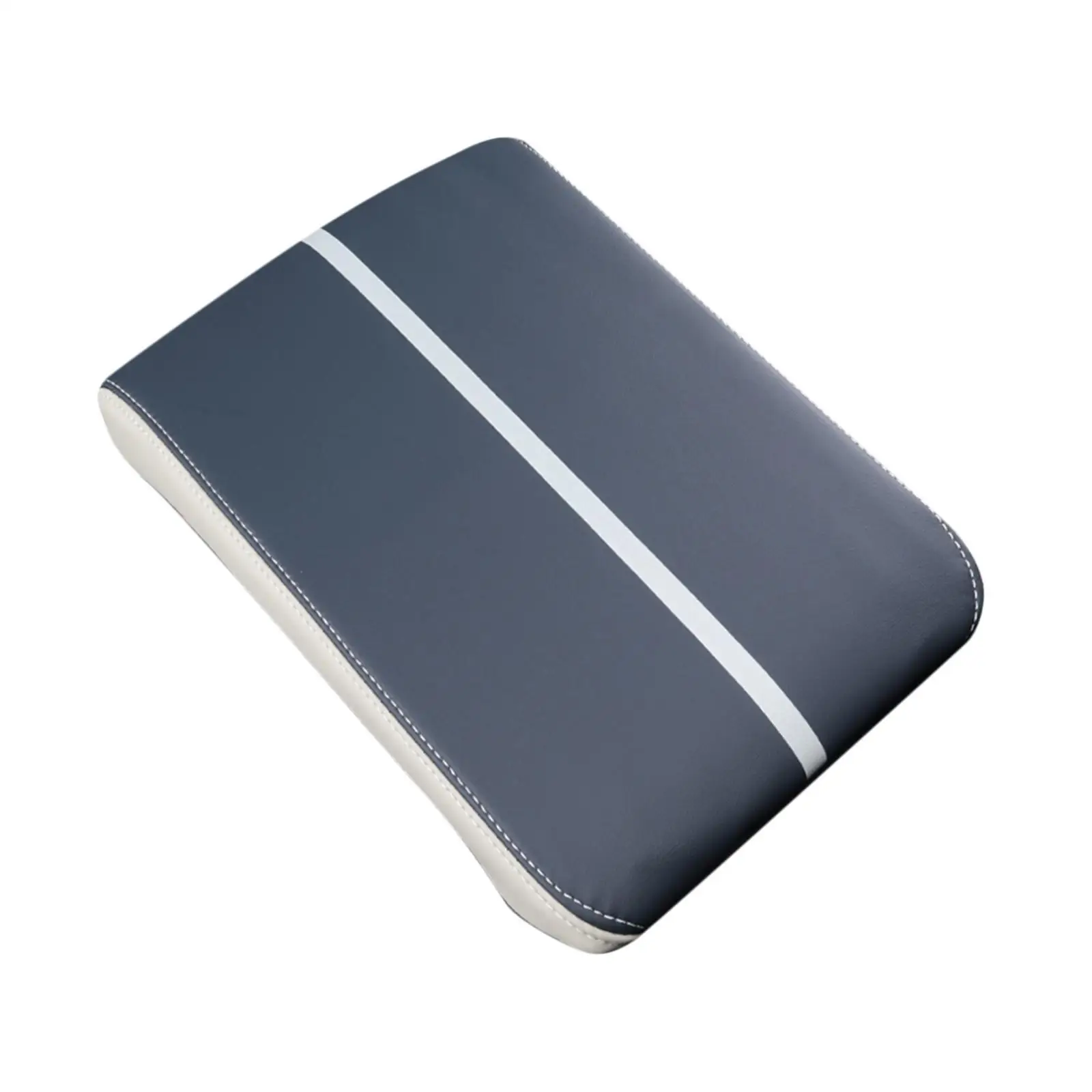 Copertura della scatola del bracciolo del pad della console centrale per Byd Atto 3 Yuan Plus 2022 Blu e bianco