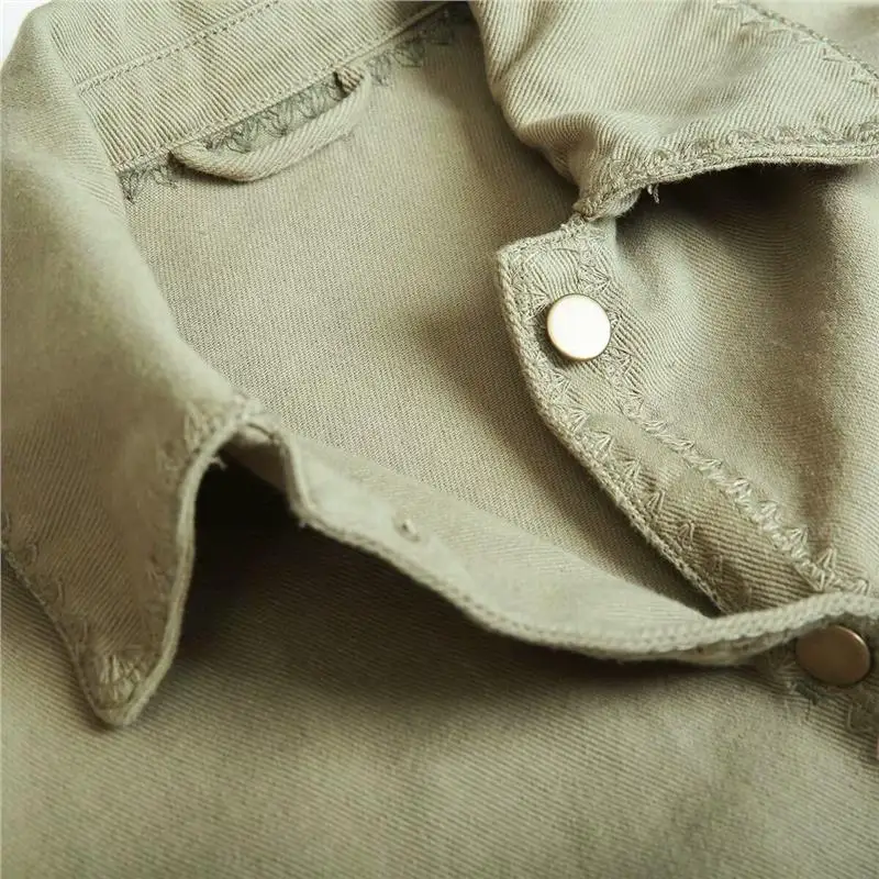 

Женское длинное пальто-свек с декором в кете, бейсбольное пальто с воротником-стойкой, трансграничная осенняя мода F5233