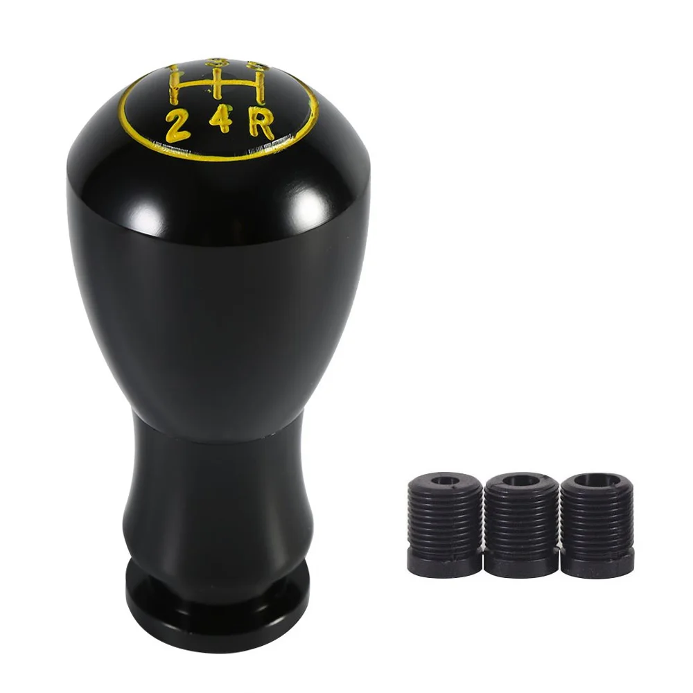 Universal Non‑Slip Grip Aluminum Racing Gear Shift Knob 5 Speed Manual Shift Handle Auto Parts