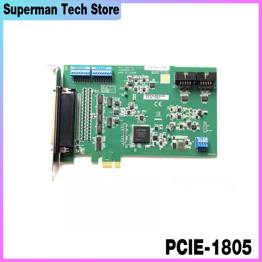 PCIE-1805 For Advantech PCIE-1805-AE 32-channel 16-bit 1MS/s Analog Input Pcie Acquisition Card PCIE-1805-AE