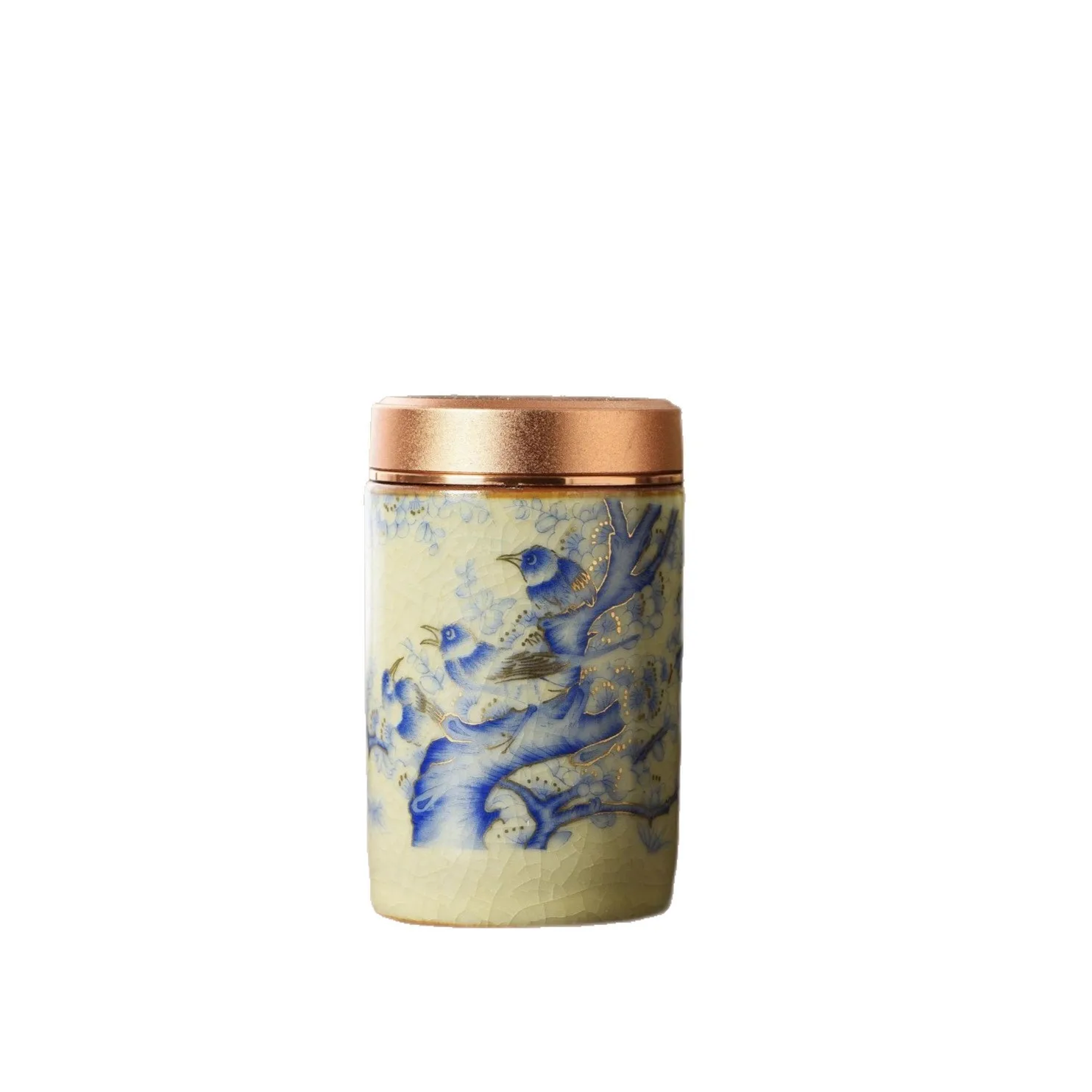 

CX Travel Portable Ceramic Tea Can, Household Seal, Small Tea Can