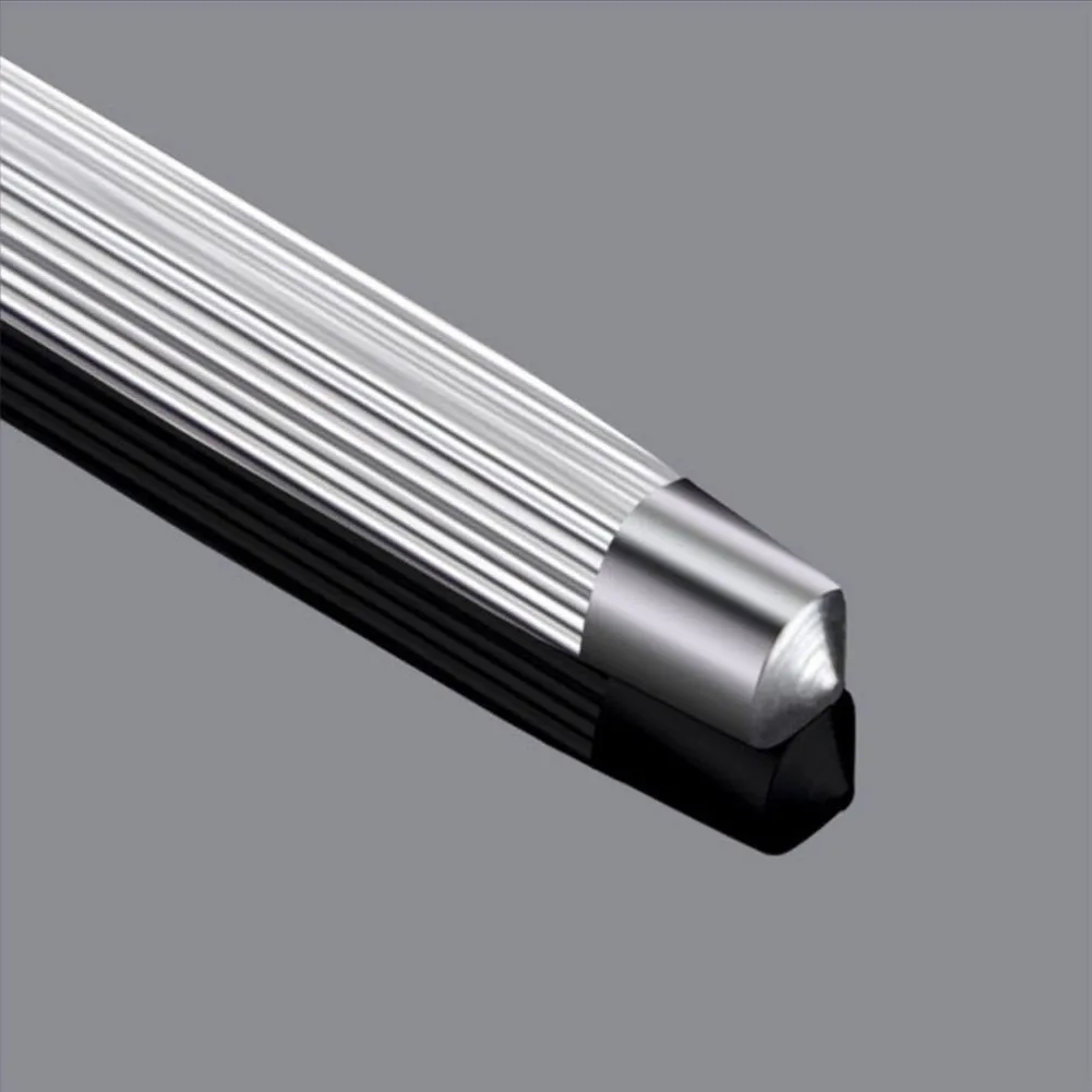 Stainless Steel Rod Sharpening Rod Efficient Sharpening Secure Grip Handle Lightweight Design For Daily Kitchen Use