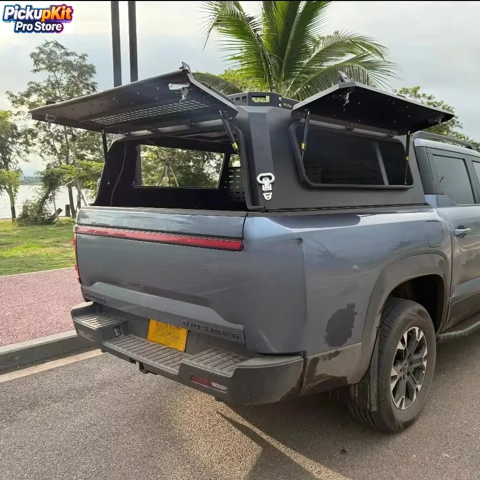 

Factory Supply Custom Canopy Lockable Aluminum Hardtop Off-road Camping Waterproof Cargo Protection