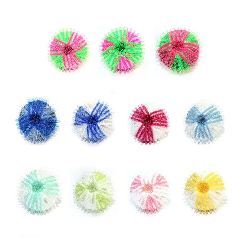 4pcs Magic Washing Machine Hair Remover Laundry Ball Clothes Personal Care Hair Ball Cleaning Ball Grabs Fuzz Hair Random Color