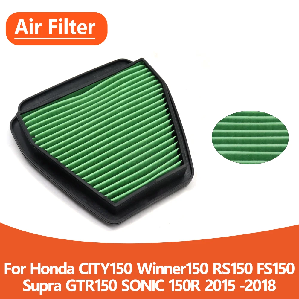 

For Honda CITY150 Winner 150 RS150 RS150 Supra GTR150 SONIC 150R 2016 2017 2018 Motocycle Accessories Air Filter Intake Cleaner