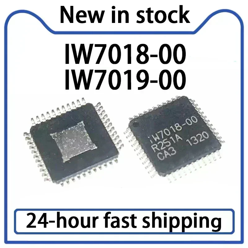 2PCS IW7018-00 IW7019-00 SMT QFP-44 New LED Current Sharing Chip IC LCD IC in Stock