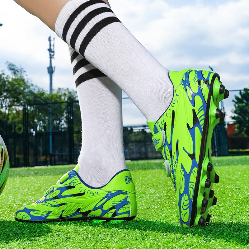 Neue Männer Kinder Fußball Stiefel Ultraleicht Jungen Professionelle Fußball Schuhe Stollen Nicht-Slip Spiel Gras Training Schuhe Drop Verschiffen – Detail 23