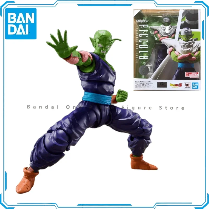 In Stock 100% Original Bandai S.H.Figuarts Shf Piccolo 2.0 Prideful Namekian Dragon Ball Z Anime Action Figures Model