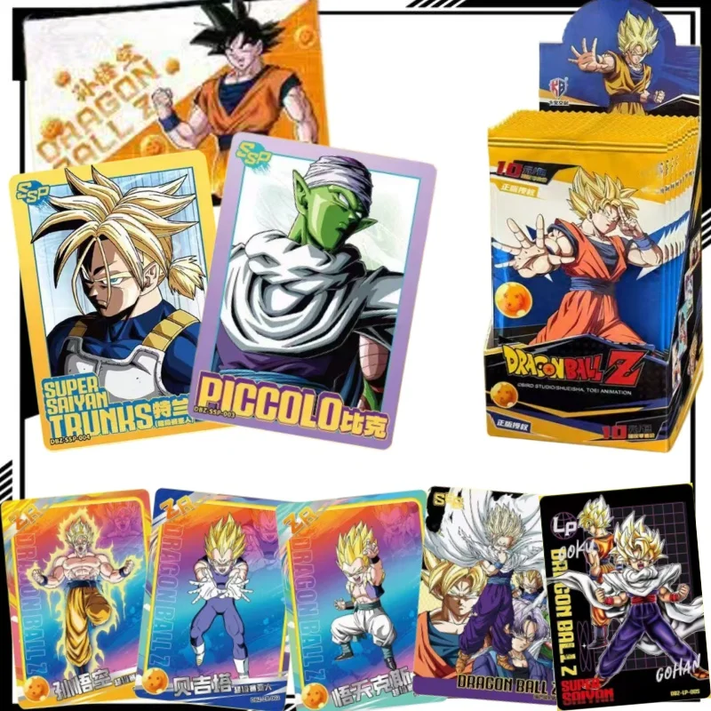 

Vegeta Polaroid Collection Card Cartoon Son Goku Card Full Box Collection Display Anime Merchandise Holiday Gift Trendy Toys