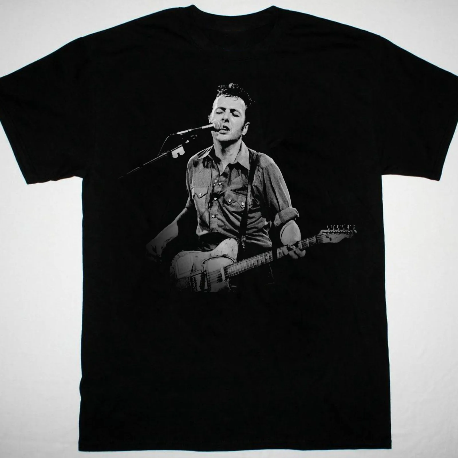 Joe Strummer The Clash Men T-shirt Black Unisex Tee All Sizes 38