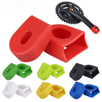 2PCS Bike Crank Cover Protector Silica Gel BIcycle Race Crank Boot Protector Crankset Protective Case mtb crankset bikecrankset