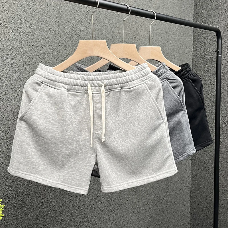 Pantalones deportivos americanos Sle Fitn orts para hombre, pantalones deportivos finos con sensación colgante, pantalones casuales de verano, corte holgado, energía juvenil Sle