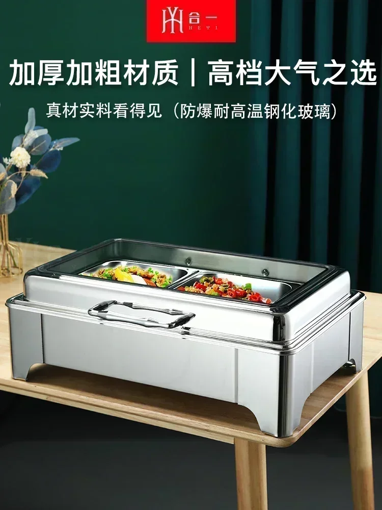 تجاري - موقد تدفئة كهربائي من الفولاذ المقاوم للصدأ مع اللوحات المرئية #4