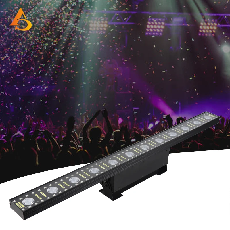 12x3W LED Wall Washer Light Bar RGB 3in1 Beam Wash Wall for Bar Disco Party LED Wash Wall Light