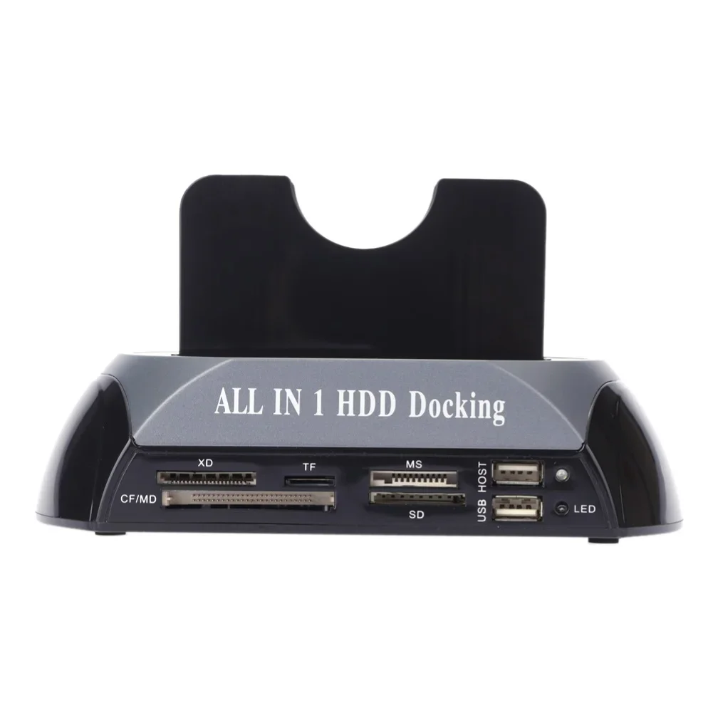 Dual Bay Hard Drive Docking Station, gabinete para Win 7, 98, 98, 98, SE, ME, 2000, XP, VISTA, HDD, 2,5 ", 3,5"