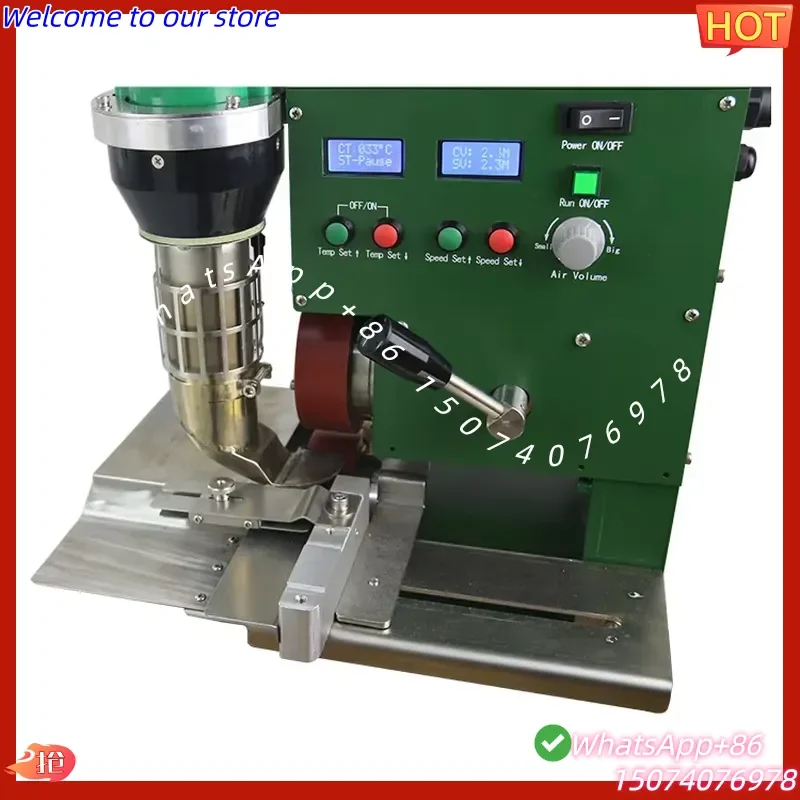 2026 MM-Tech SWT-PAU Plastic PVC Hot Air Welding Machine Banner Tarpaulin Heating Table Welding Machine