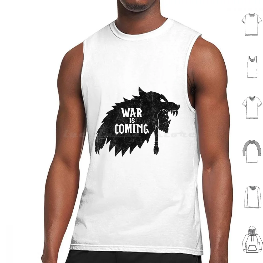 War Is Coming Tank Tops Print Cotton World Of Wow Druid Moonkin Bear Catform Feral Alliance Tauren Horde Stormwind Orc