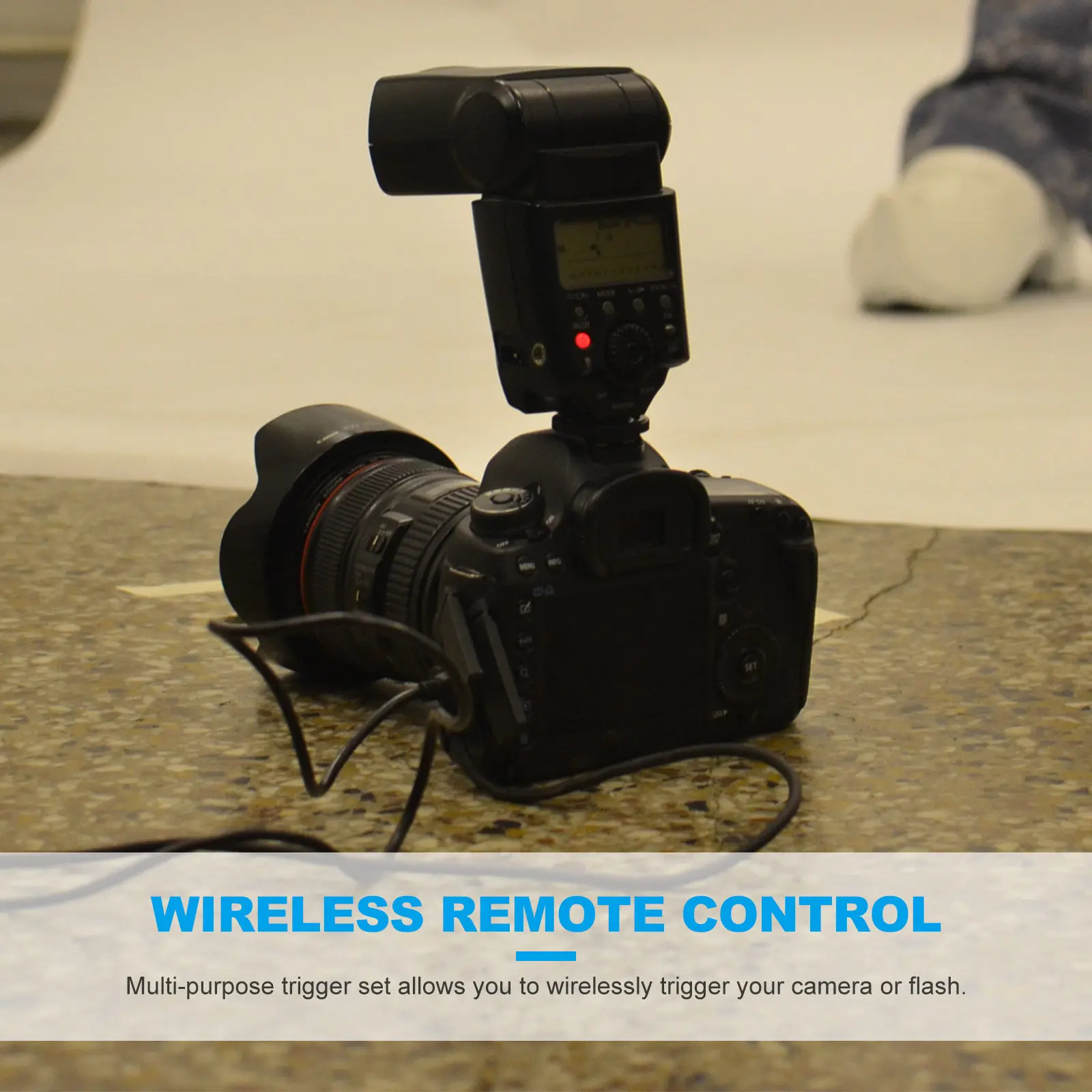 16 Channel Wireless Flash Trigger Remote Controller Signal Transmitter Receiver Set Studio Flash