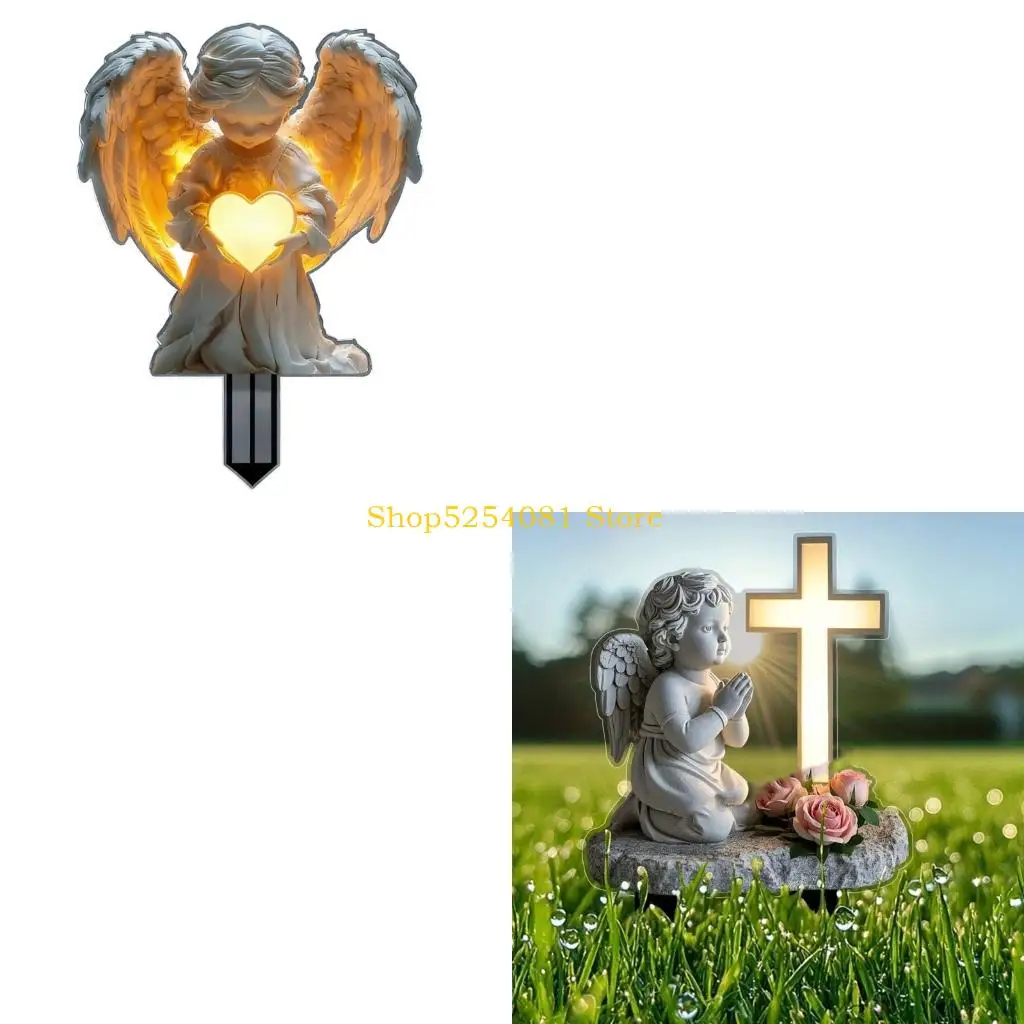 AXYC Low Maintenance Weather Resistant Acrylic Marker for Gardens and Gravesites