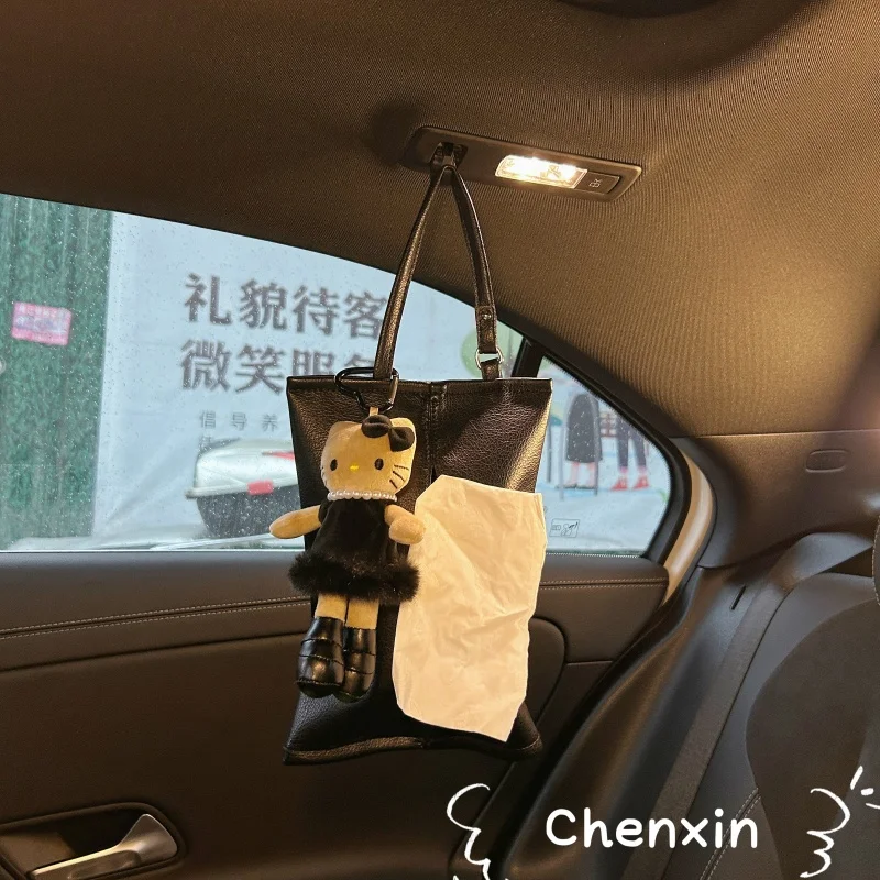 

Автомобильная коробка для салфеток, ящик, креативный автомобильный подлокотник, подвесная спинка, многофункциональный солнцезащитный козырек, четырехцветная сумка для салфеток