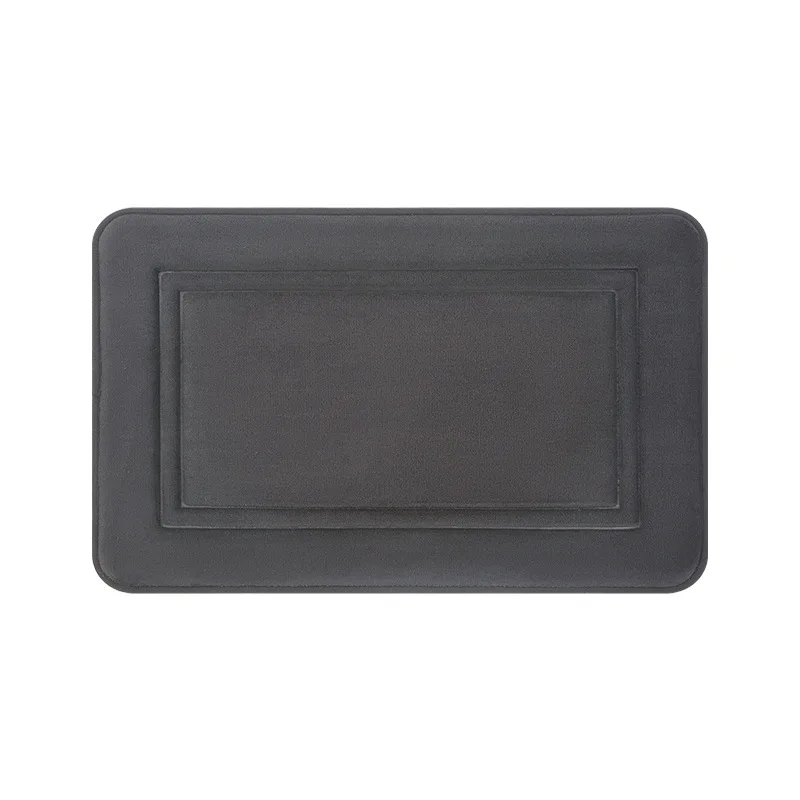 

Box-shaped memory foam thickened door floor mat, bathroom non-slip mat