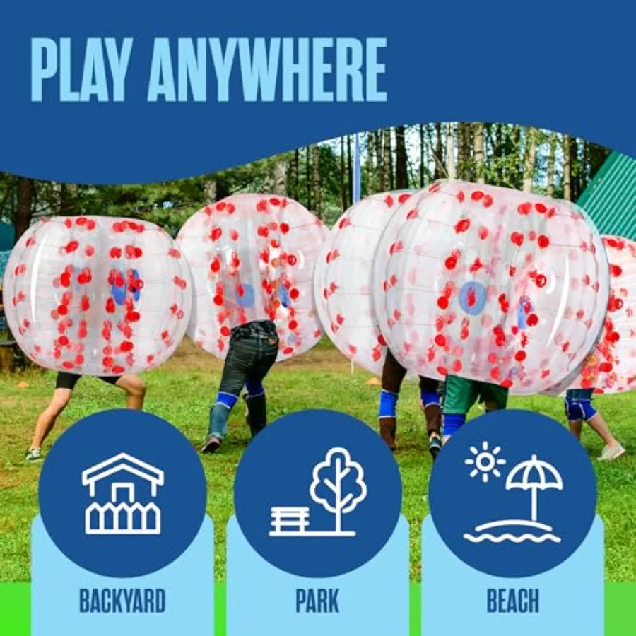 Menschlicher Hamsterball, 1,5 m, 1 Stück, Blasenfußball, menschliche Blasen, aufblasbare Körperstoßstangen, für Erwachsene und Kinder, Sumo-Türsteher, Ganzes B