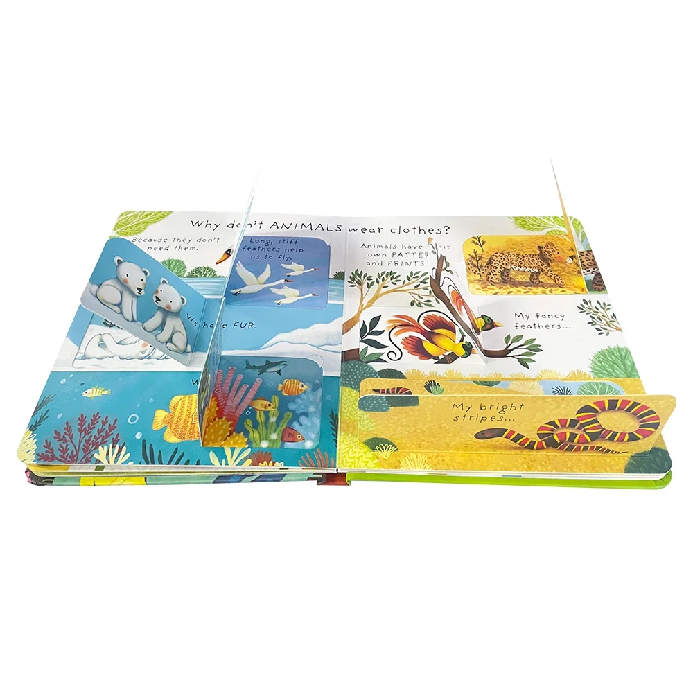 Usborne Lift The Flap أولًا جدًا أسئلة وأجوبة لماذا يجب أن أصلح كتابًا مصورًا باللغة الإنجليزية لكتب لوحة قراءة الطفل #6